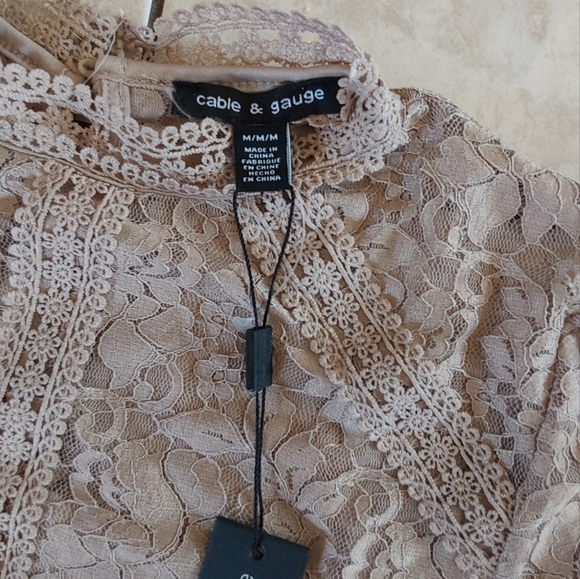 Cable & Gauge Tops - Long-sleeved top